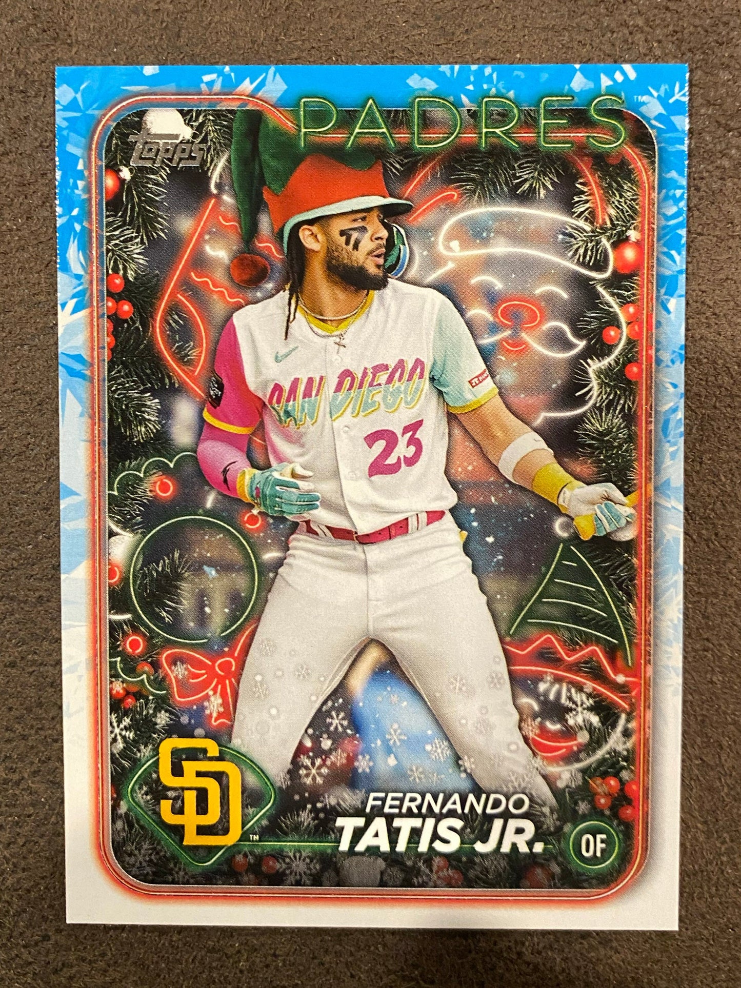Fernando Tatis Jr. - 2024 Topps Holiday - Short Print - Padres