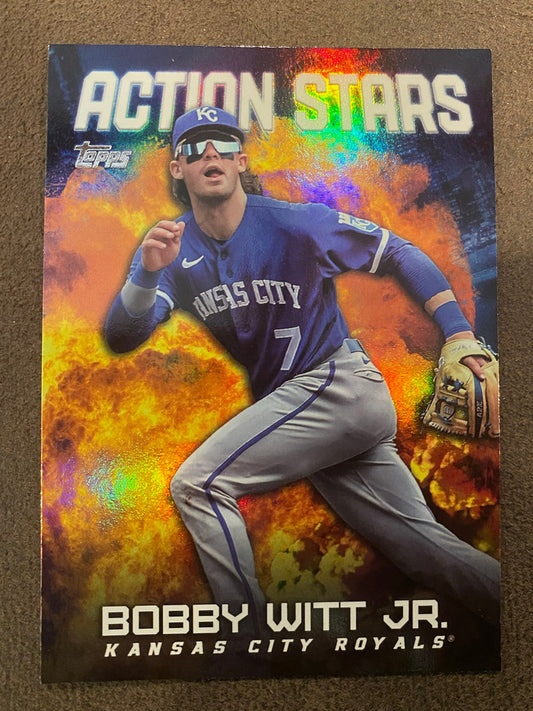 Bobby Witt Jr. - 2023 Topps Update - Action Stars - Royals