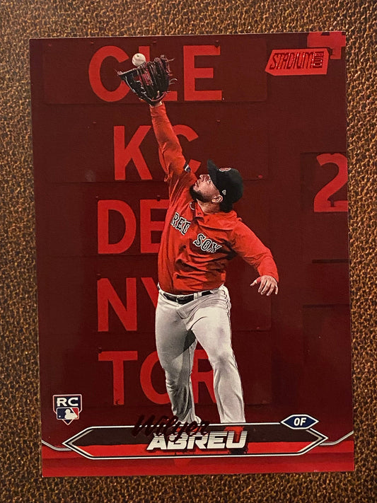 Wilyer Abreu - 2024 Topps Stadium Club - Red Foil - Red Sox