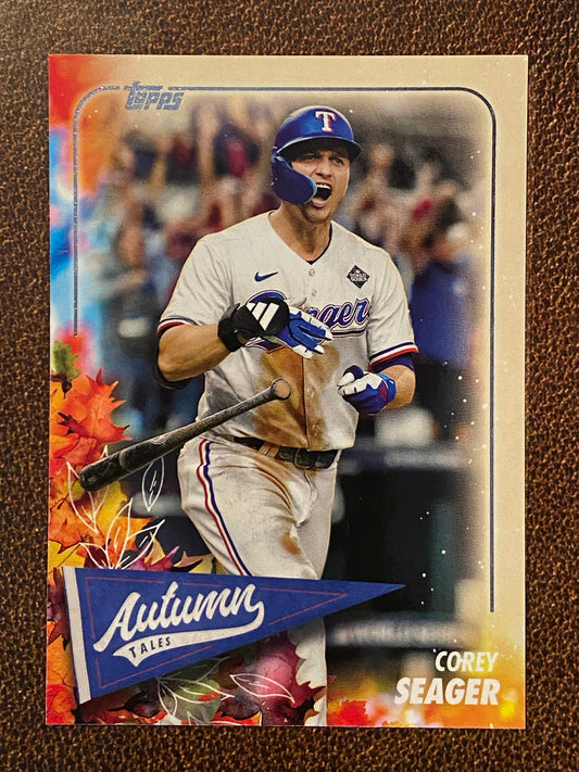 Corey Seager - 2024 Topps Update - Autum Tales - Rangers