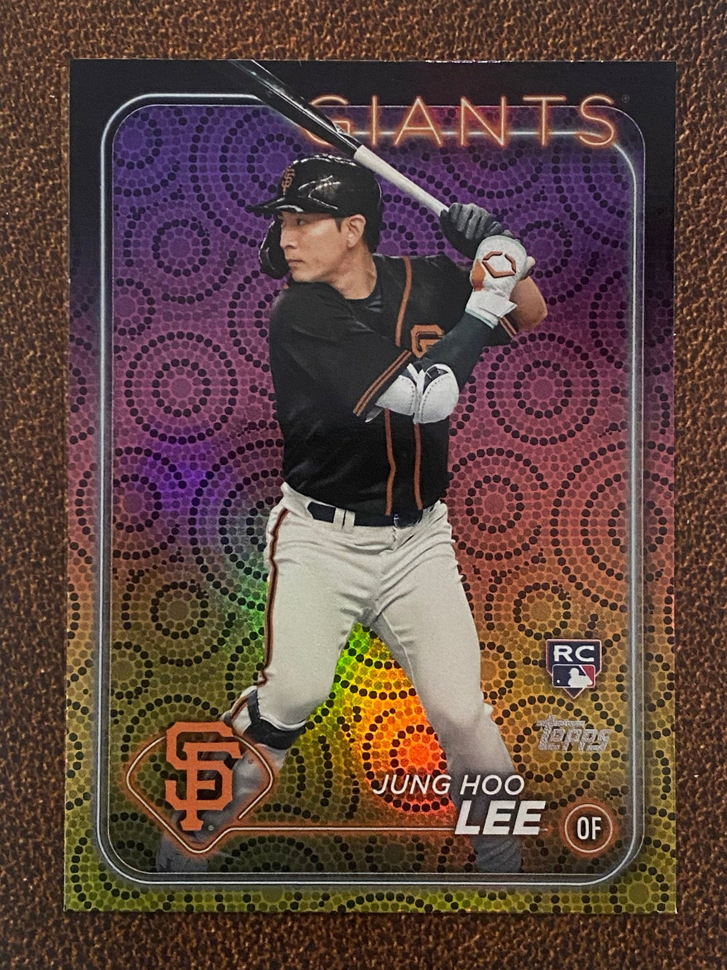 Jung Hoo Lee - 2024 Topps Series 2 - Holiday Parallel - Giants