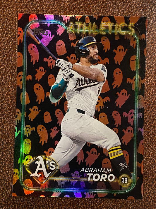 Abraham Toro - 2024 Topps Update - Ultra Rare Ghost Parallel - Athletics