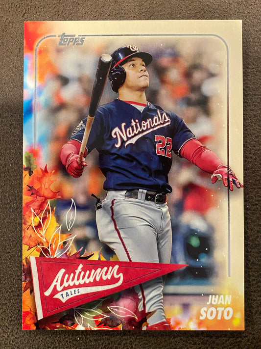 Juan Soto - 2024 Topps Update - Autumn Tales - Nationals