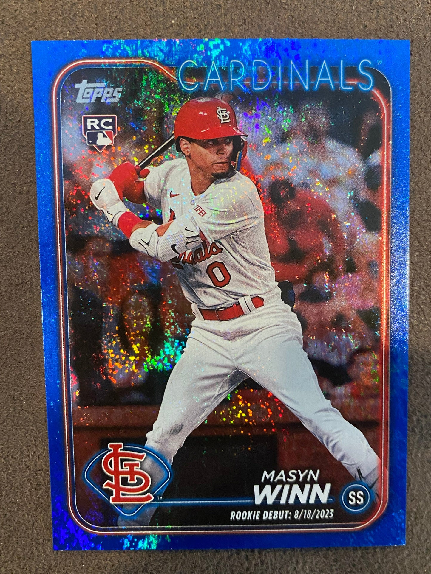 Masyn Winn - 2024 Topps Update - Blue /999 (Rookie Debut) - Cardinals