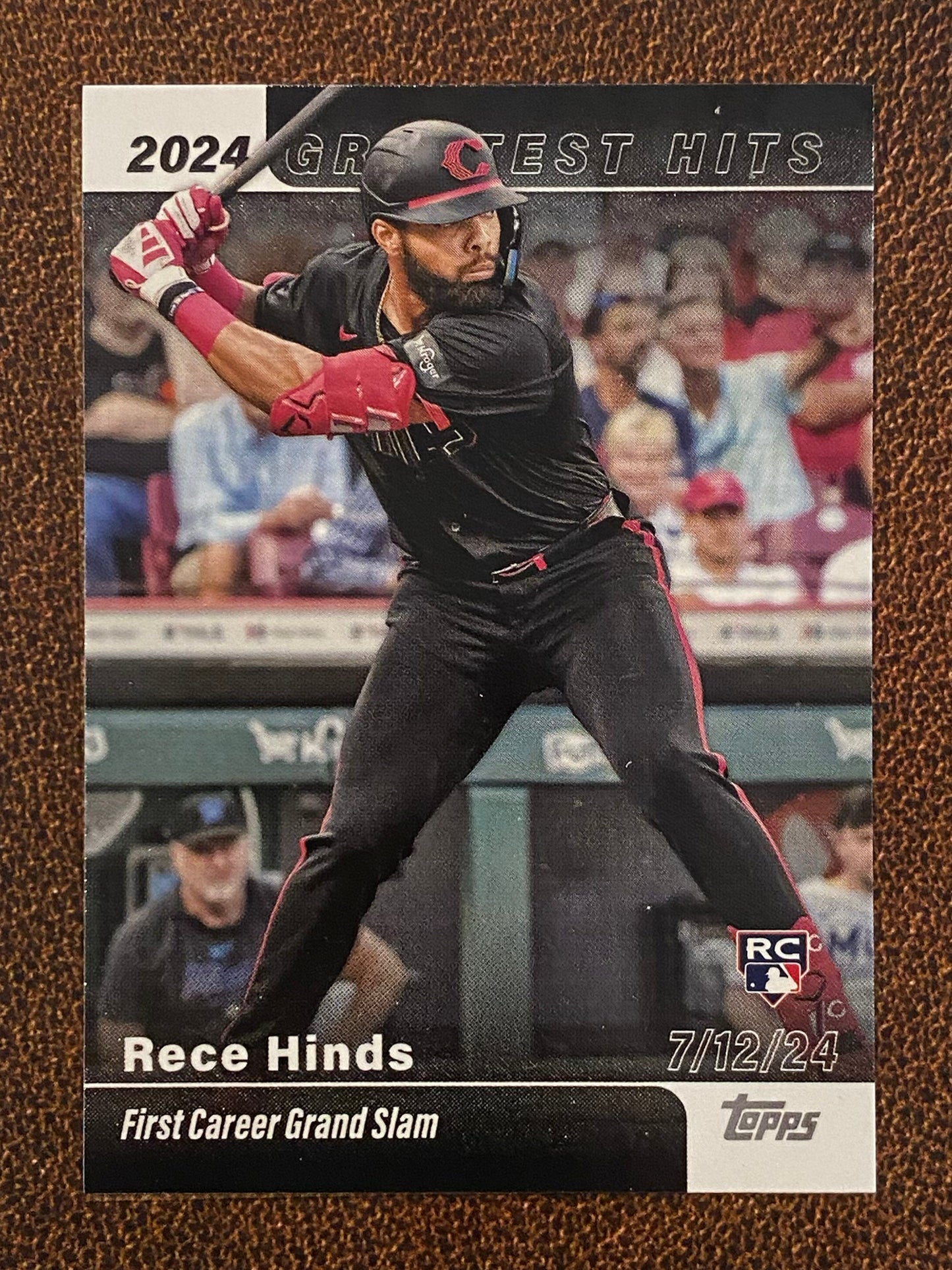 Rece Hinds - 2025 Topps Series 1 - 2024 Greatest Hits - Reds