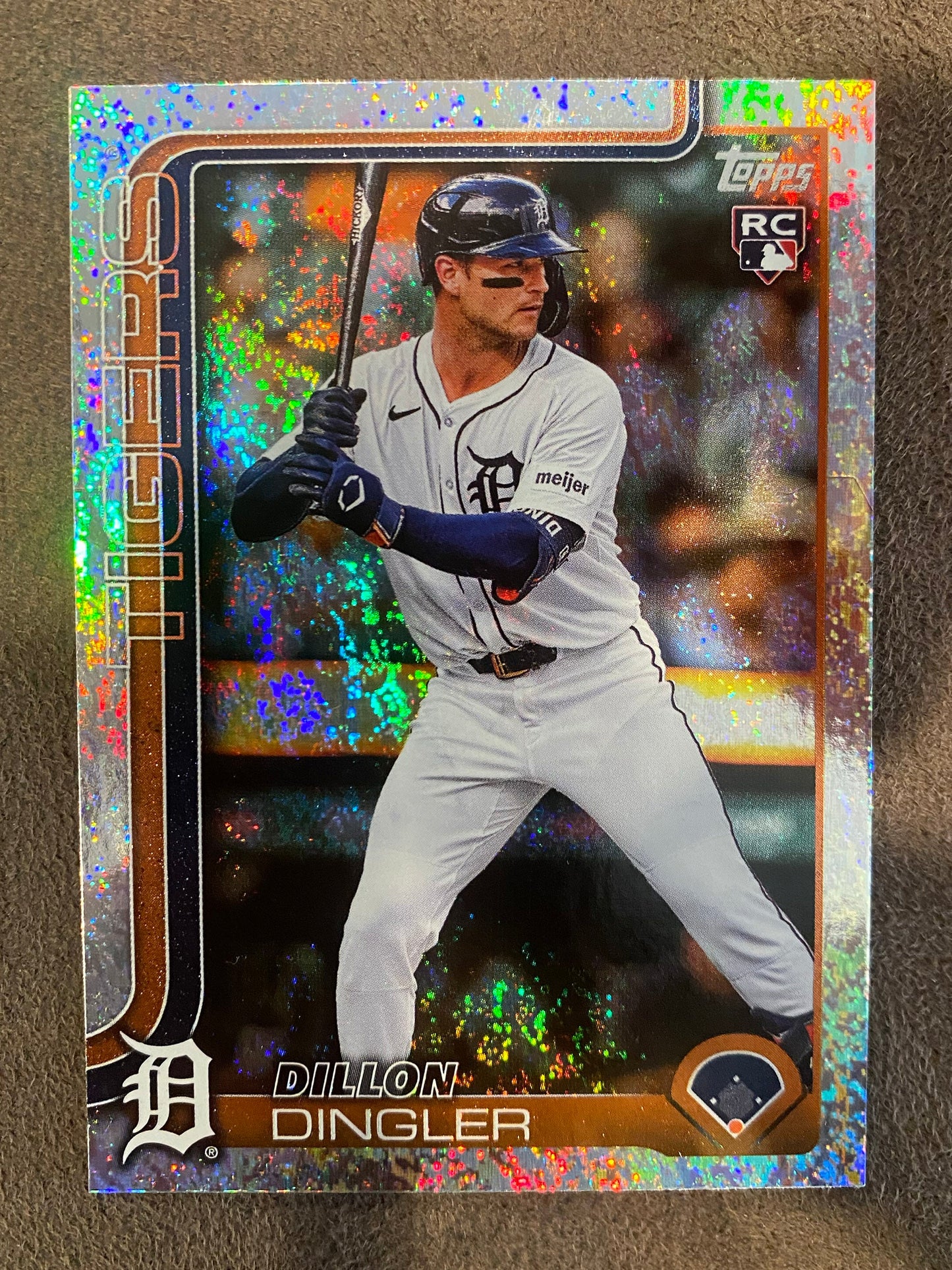 Dillon Dingler - 2025 Topps Series 1 - Holofoil - Tigers