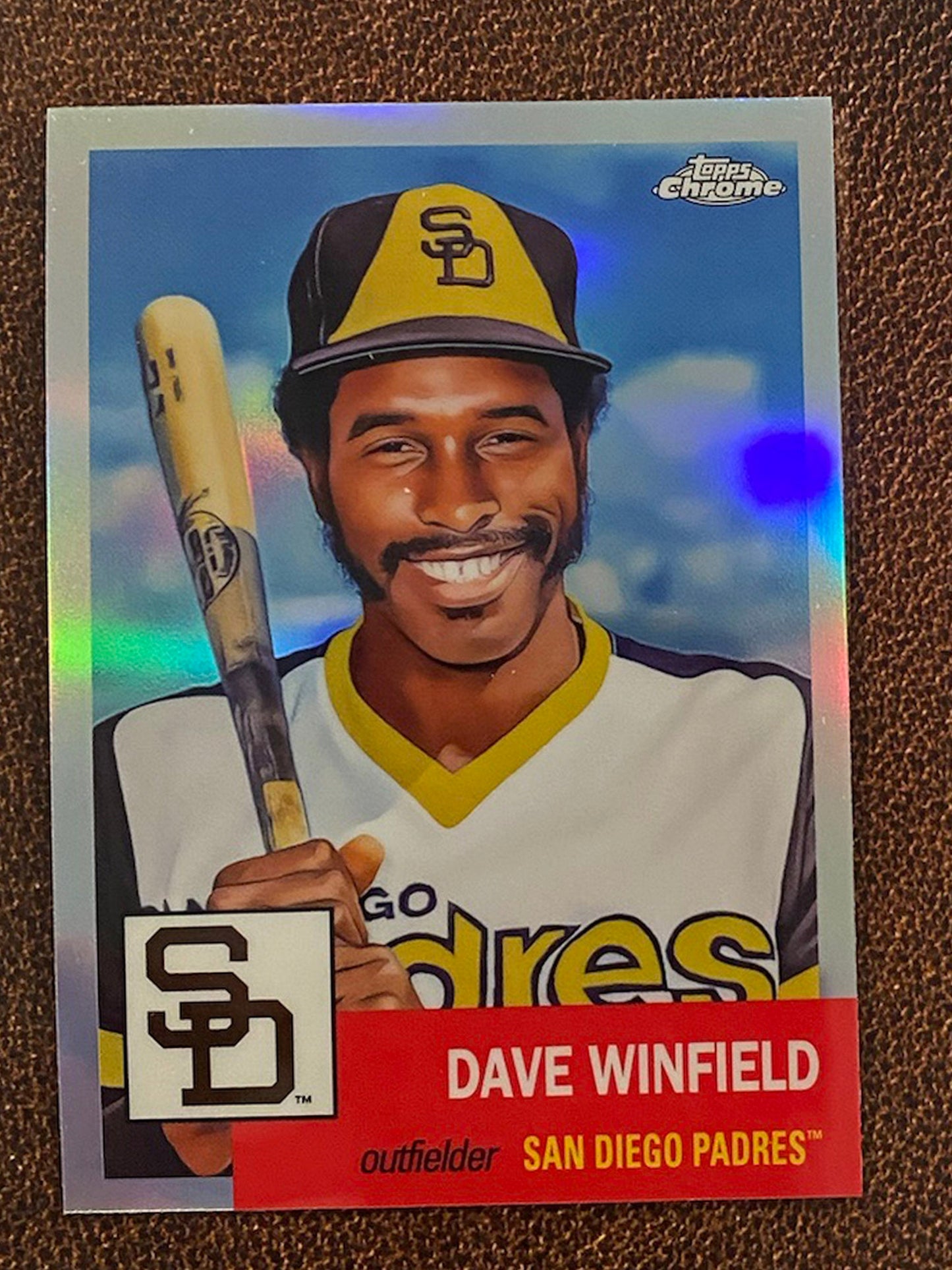 Dave Winfield - 2022 Topps Chrome Platinum Anniversary - Refractor - Padres