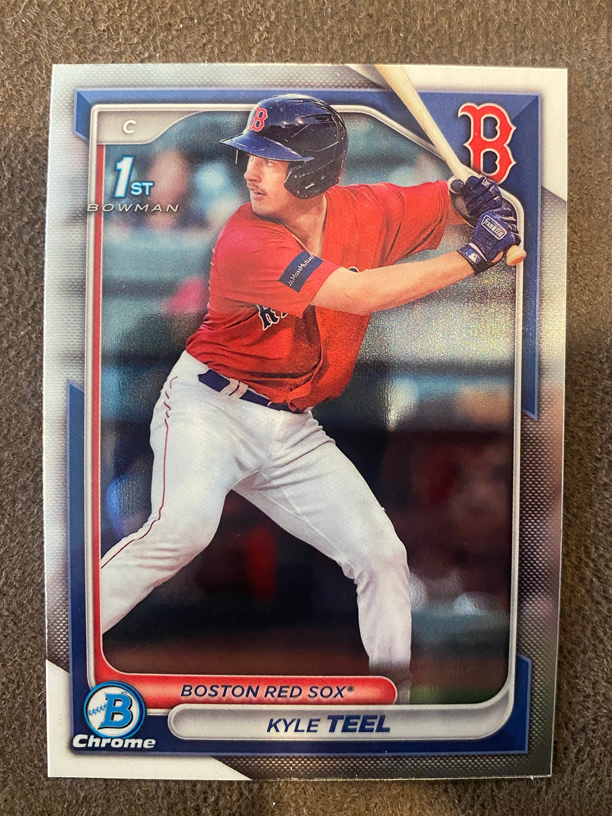 Kyle Teel - 2024 Bowman - 1st Chrome - Red Sox – Western NY Sports Cards
