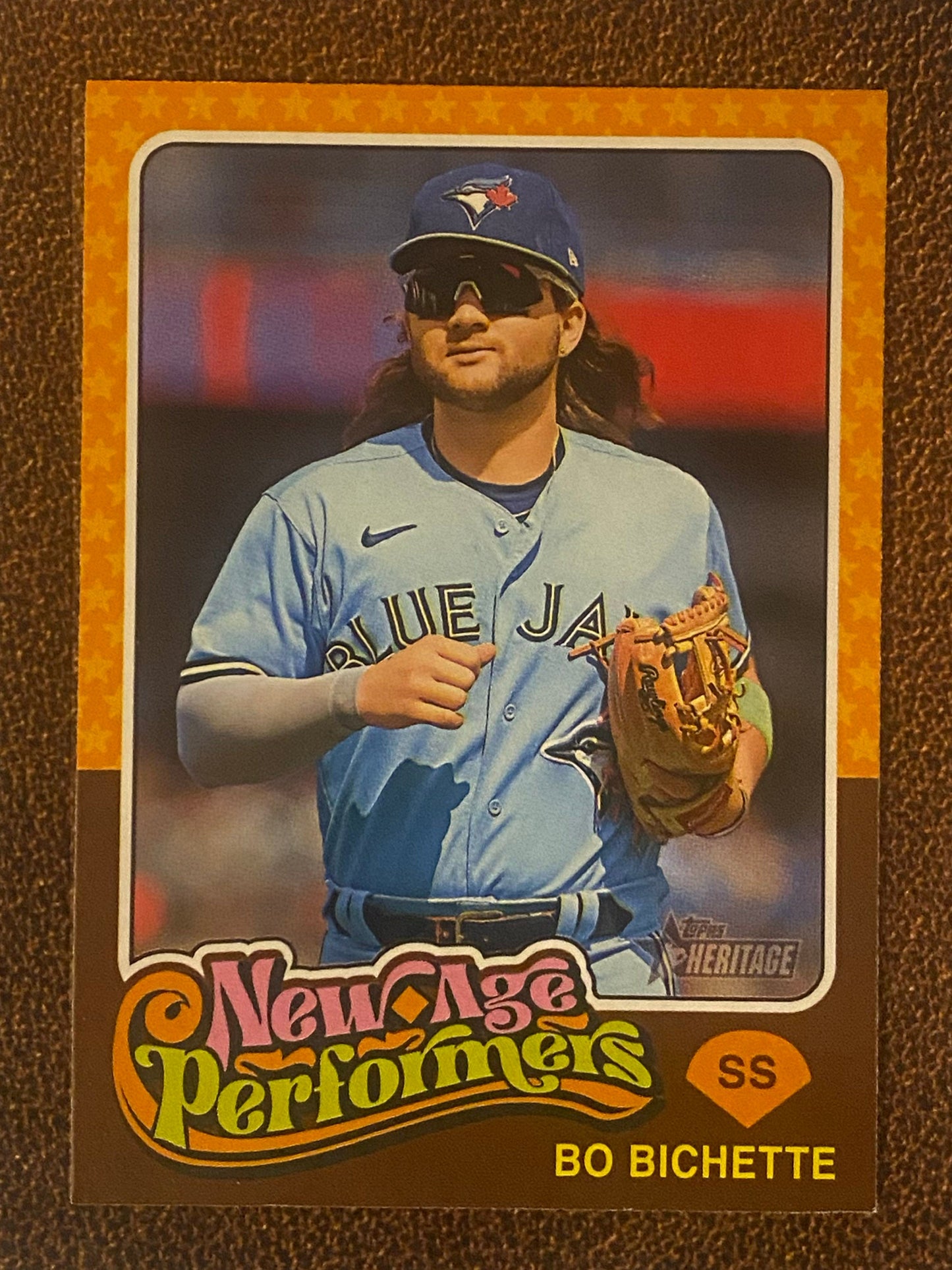 Bo Bichette - 2024 Topps Heritage - New Age Performers - Blue Jays