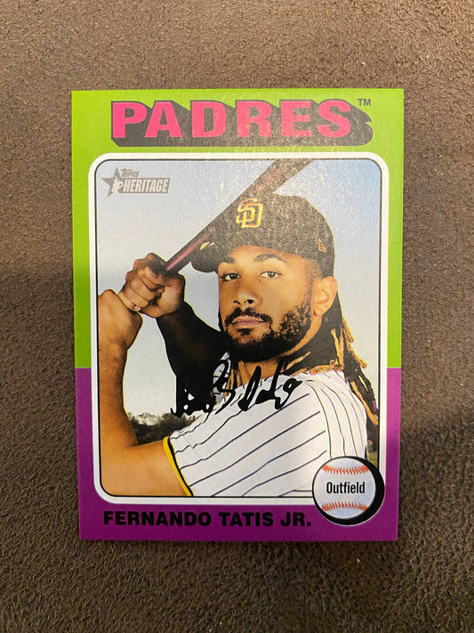 Fernando Tatis Jr. - 2024 Topps Heritage High Number - Mini - Padres