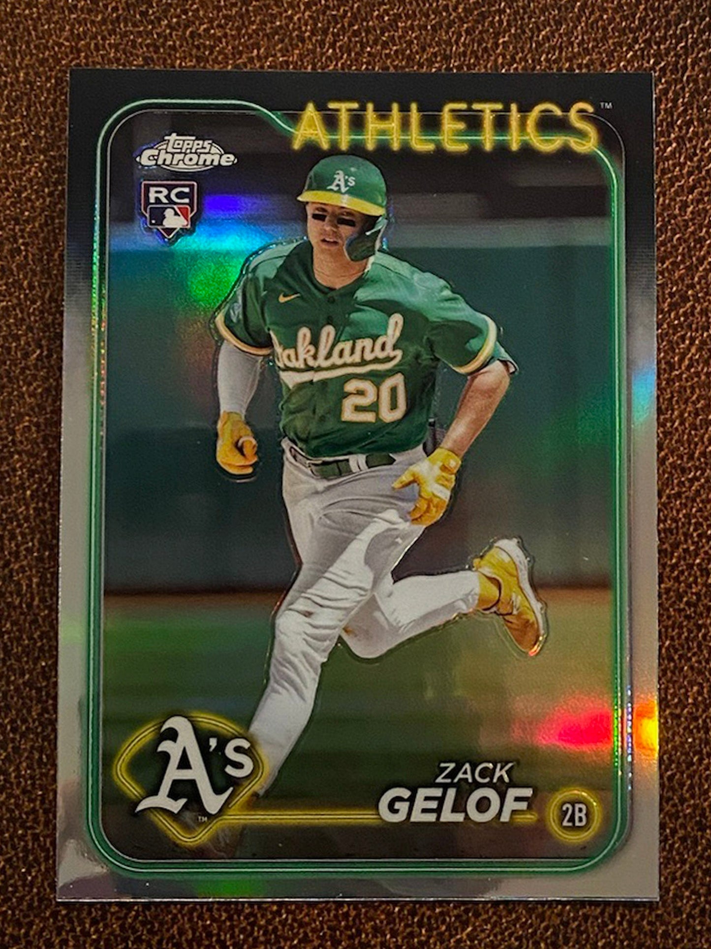 Zack Gelof - 2024 Topps Chrome - Rookie Refractor - Athletics