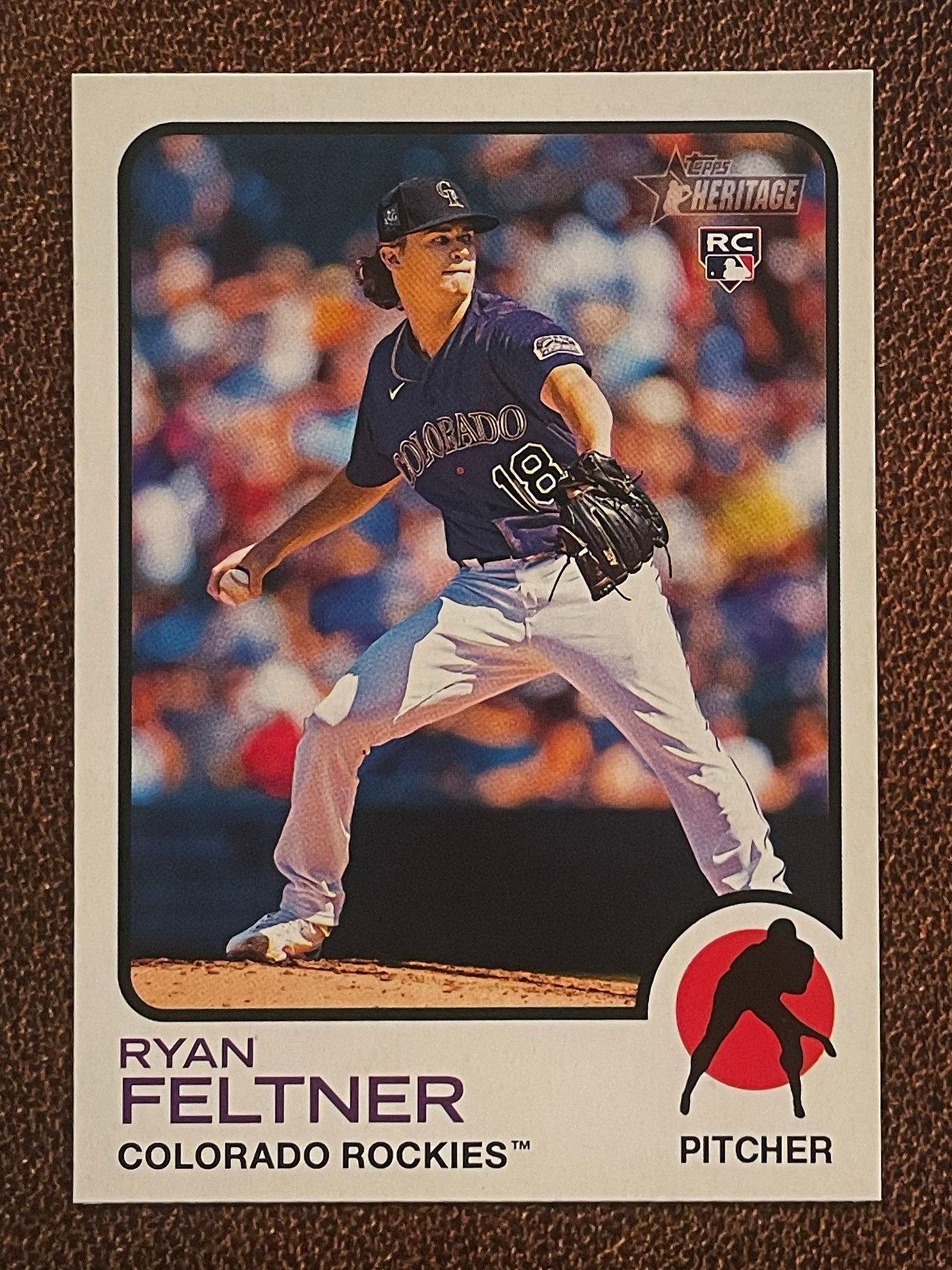 Ryan Feltner - 2022 Topps Heritage High Number - Short Print - Rockies