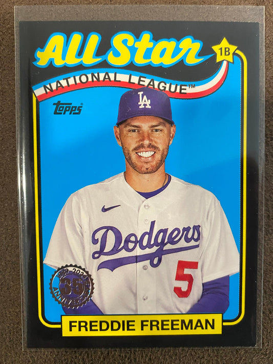 Freddie Freeman - 2024 Topps Series 2 - All Star BLACK /299 - Dodgers