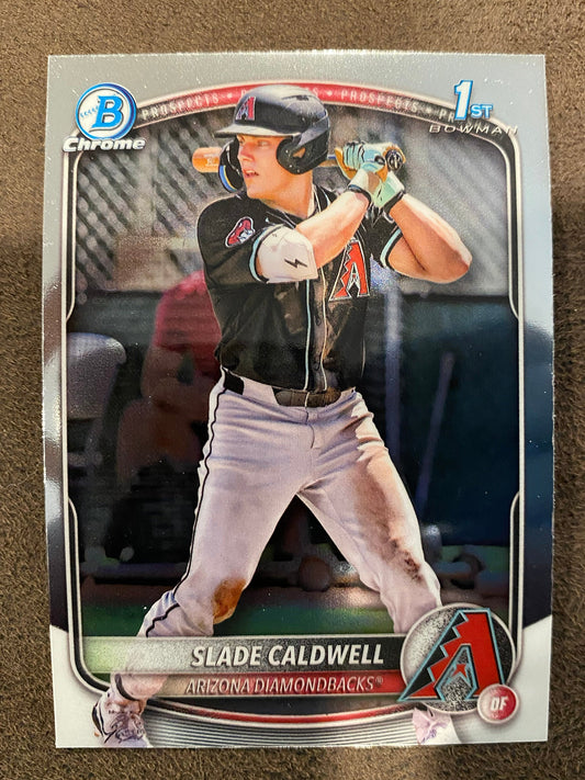 Slade Caldwell - 2025 Bowman - 1st Chrome - Diamondbacks