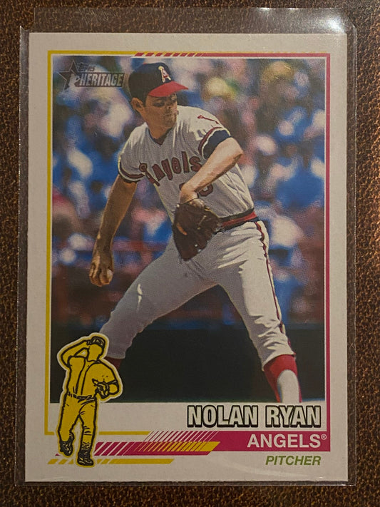 Nolan Ryan - 2025 Topps Heritage - Redefined Inserts - Angels
