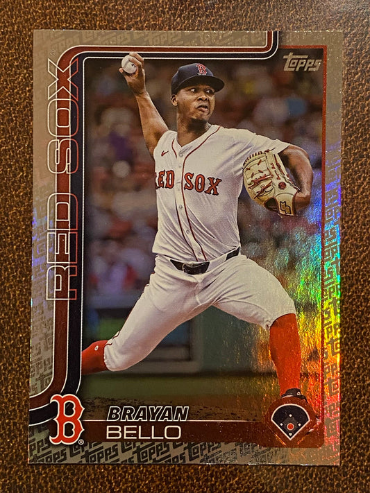 Brayan Bello - 2025 Topps Series 2 - Fanatics Exclusive Topps Foil Border - Red Sox