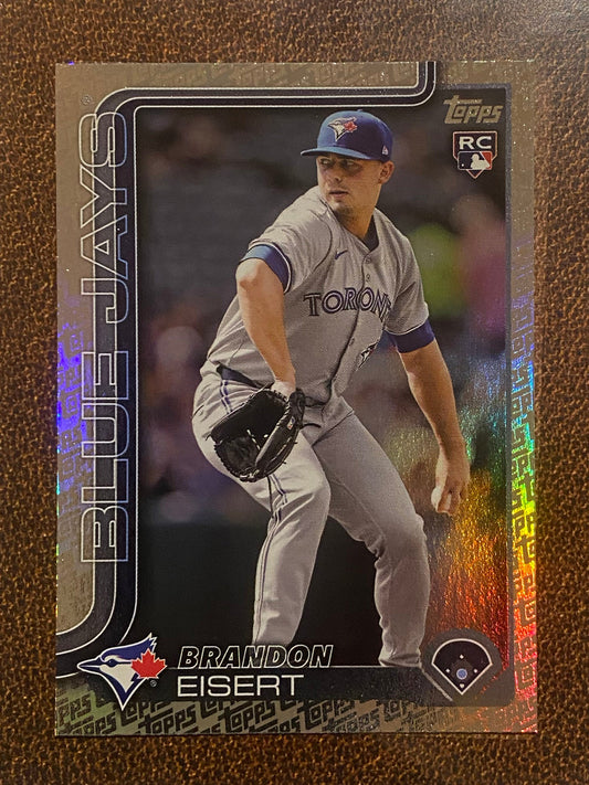 Brandon Eisert - 2025 Topps Series 2 - Fanatics Exclusive Topps Foil Border - Blue Jays