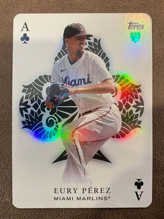 Eury Perez - 2023 Topps Update - All Aces - Marlins