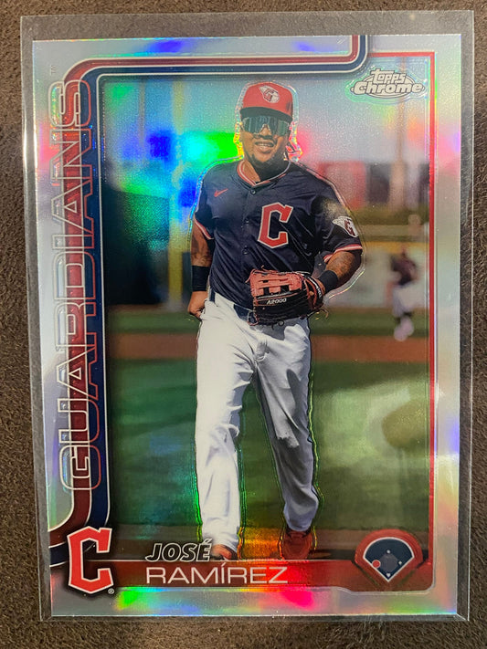 Jose Ramirez - 2025 Topps Chrome - Image Variation SP - Guardians