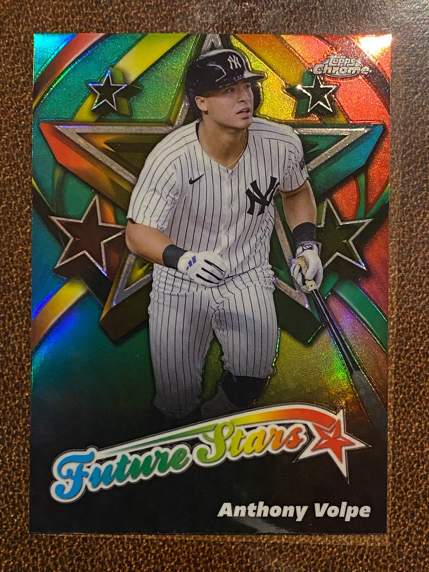 Anthony Volpe - 2025 Topps Chrome - Future Stars - Yankees