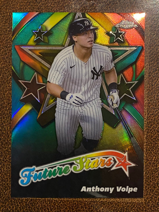 Anthony Volpe - 2025 Topps Chrome - Future Stars - Yankees
