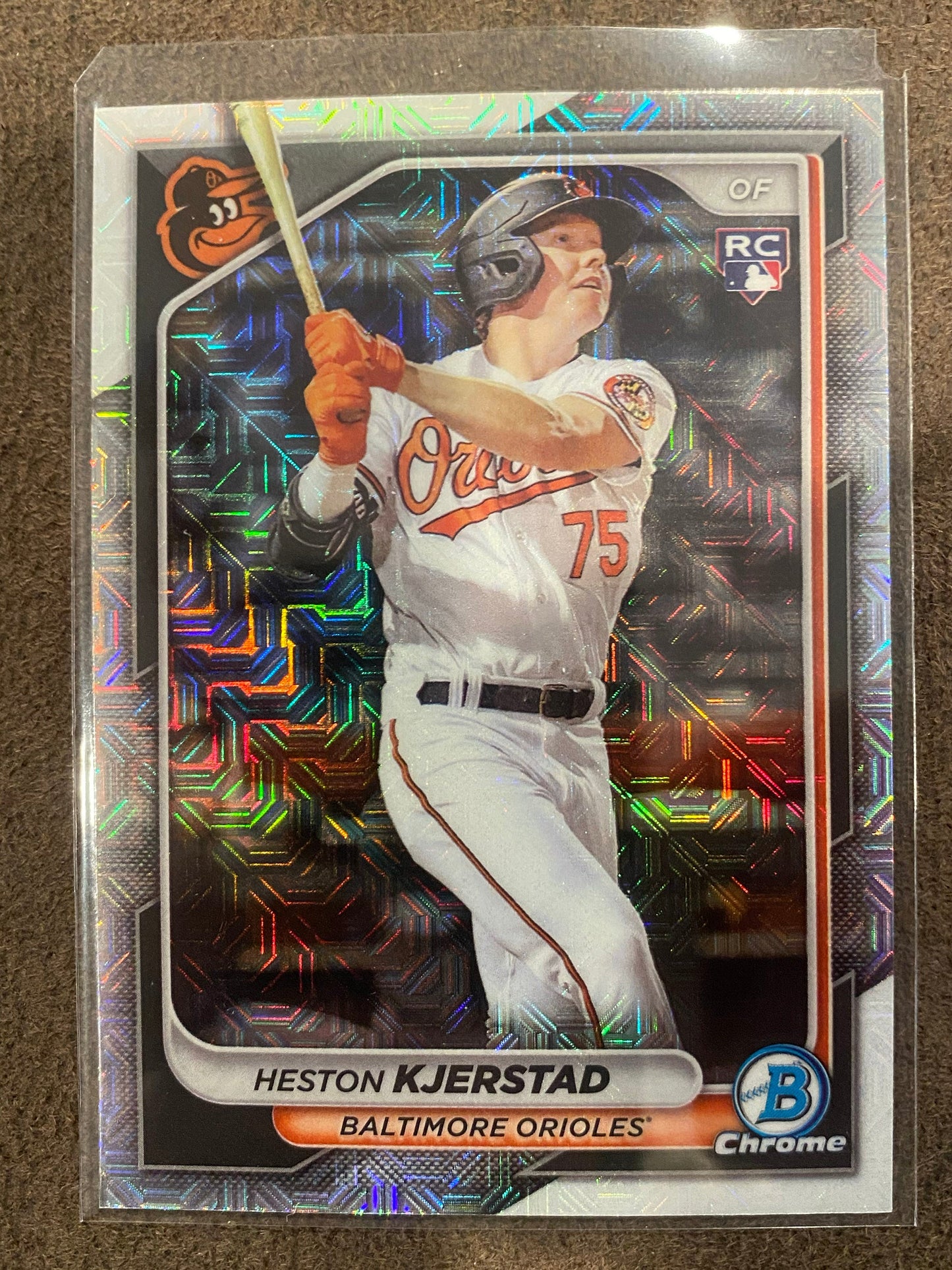 Heston Kjerstad - 2024 Bowman Chrome - Mojo - Orioles