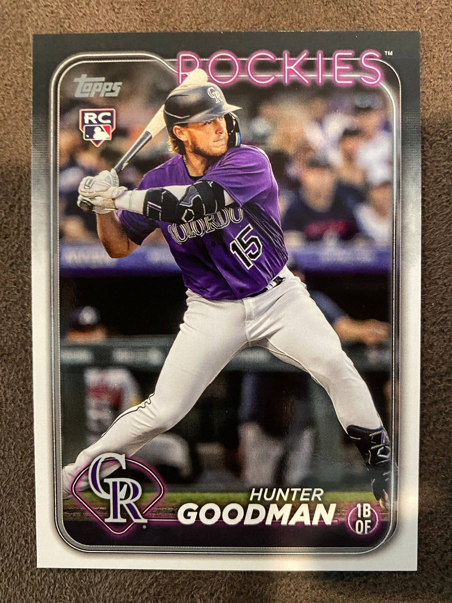 Gunter Goodman - 2024 Topps Series 2 - Base Rookie - Rockies