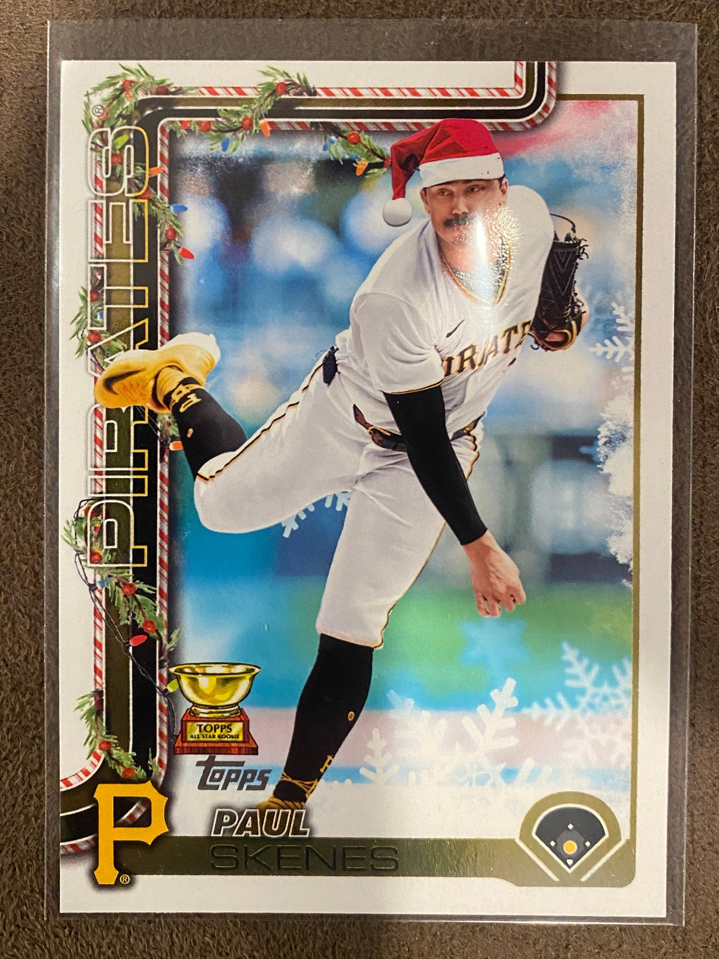 Paul Skenes - 2025 Topps Holiday - Short Print - Pirates