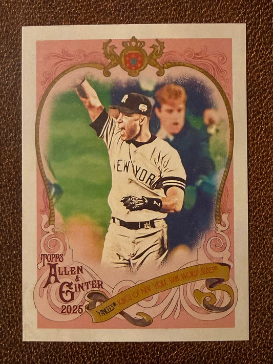 Derek Jeter - 2025 Allen & Ginter - Sweet Victory (SV-22) - Yankees