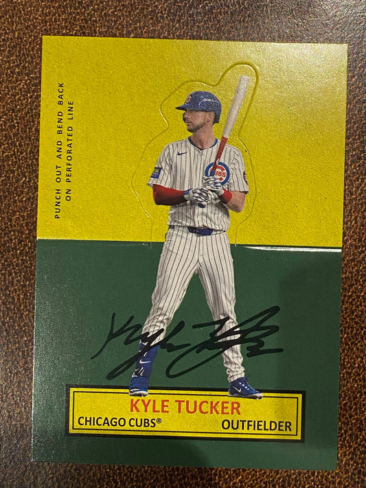 Kyle Tucker - 2025 Topps Archives - Stand Ups Insert - Cubs