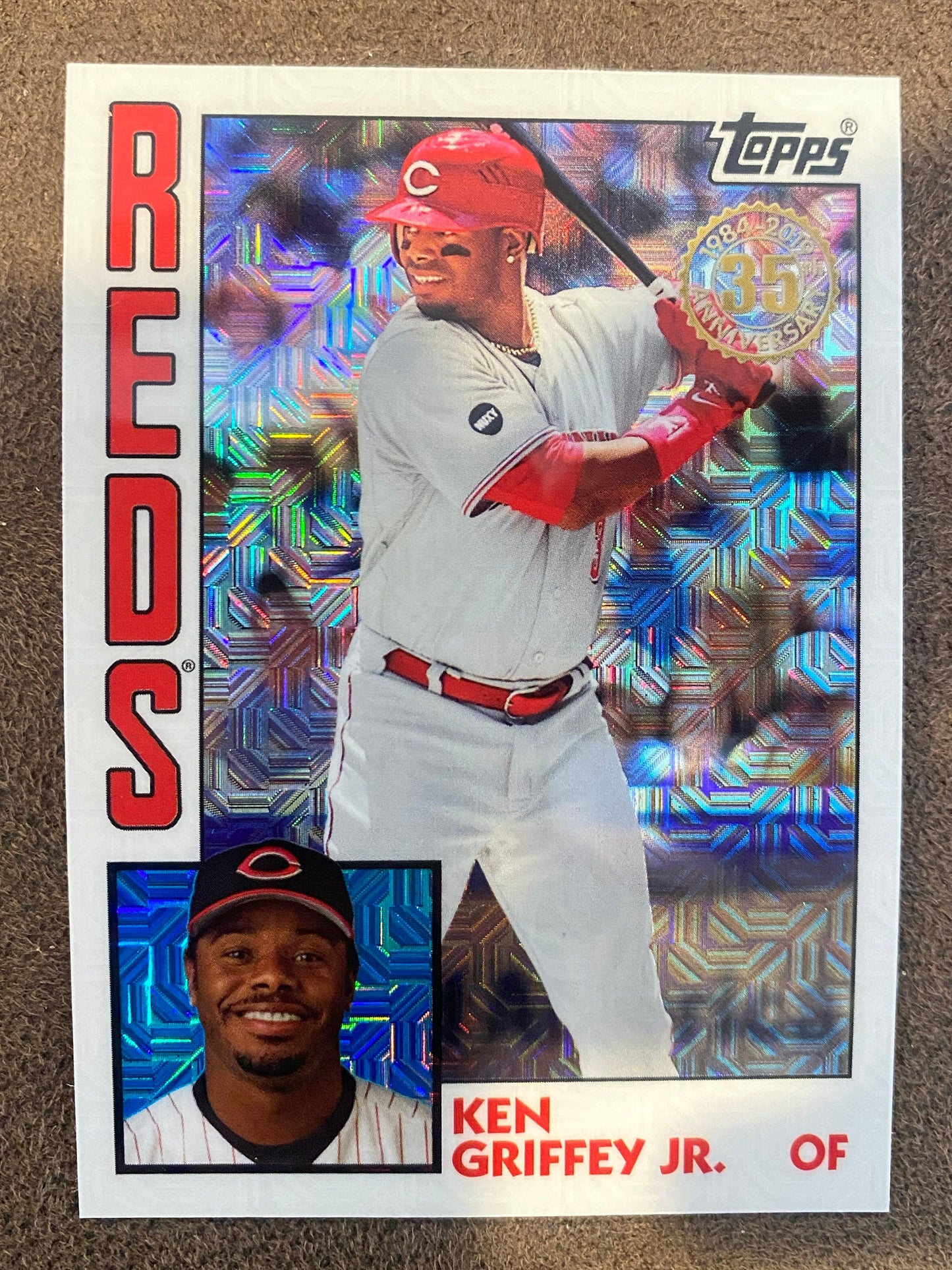 Ken Griffey Jr. - 2019 Topps Update - Mojo Refractor - Reds
