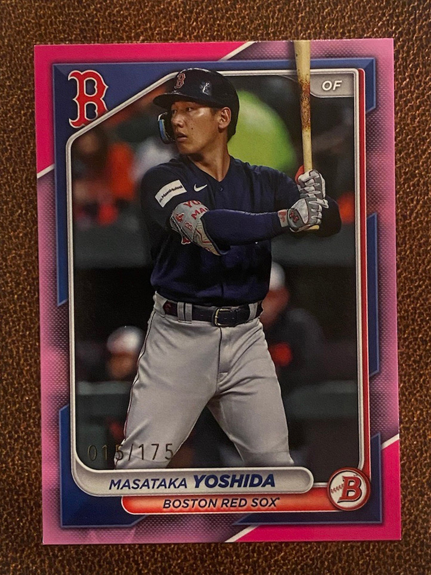 Masataka Yoshida - 2024 Bowman - Pink /175 - Red Sox