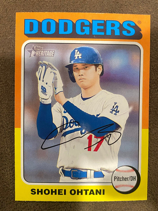 Shohei Ohtani - 2024 Topps Heritage - Base - Dodgers
