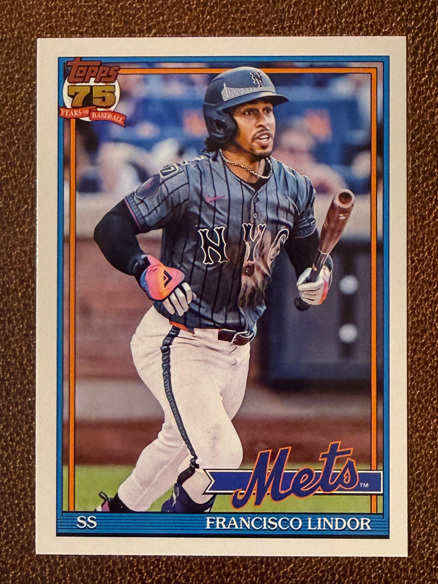 Francisco Lindor - 2026 Topps Series 1 - 1991 Insert - Mets