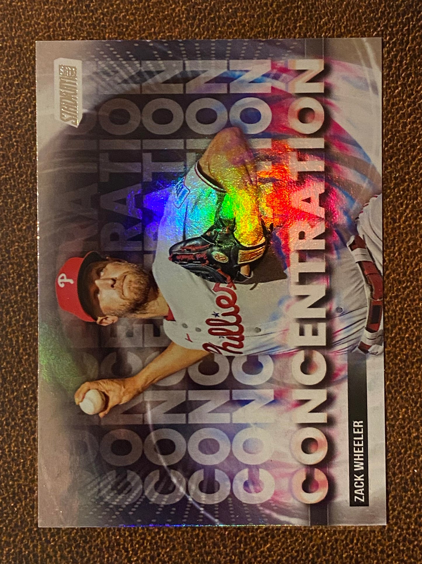 Zack Wheeler - 2025 Topps Stadium Club - Concentration Insert - Phillies