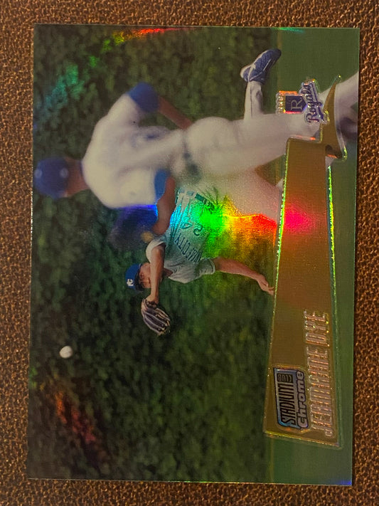 Jermaine Dye - 2000 Stadium Club Chrome - Refractor - Royals