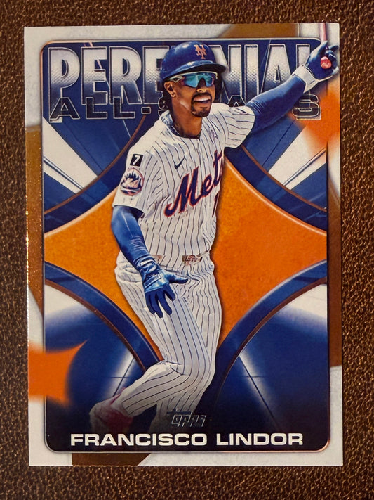 Francisco Lindor - 2026 Topps Series 1 - Perennial All Stars Insert - Mets