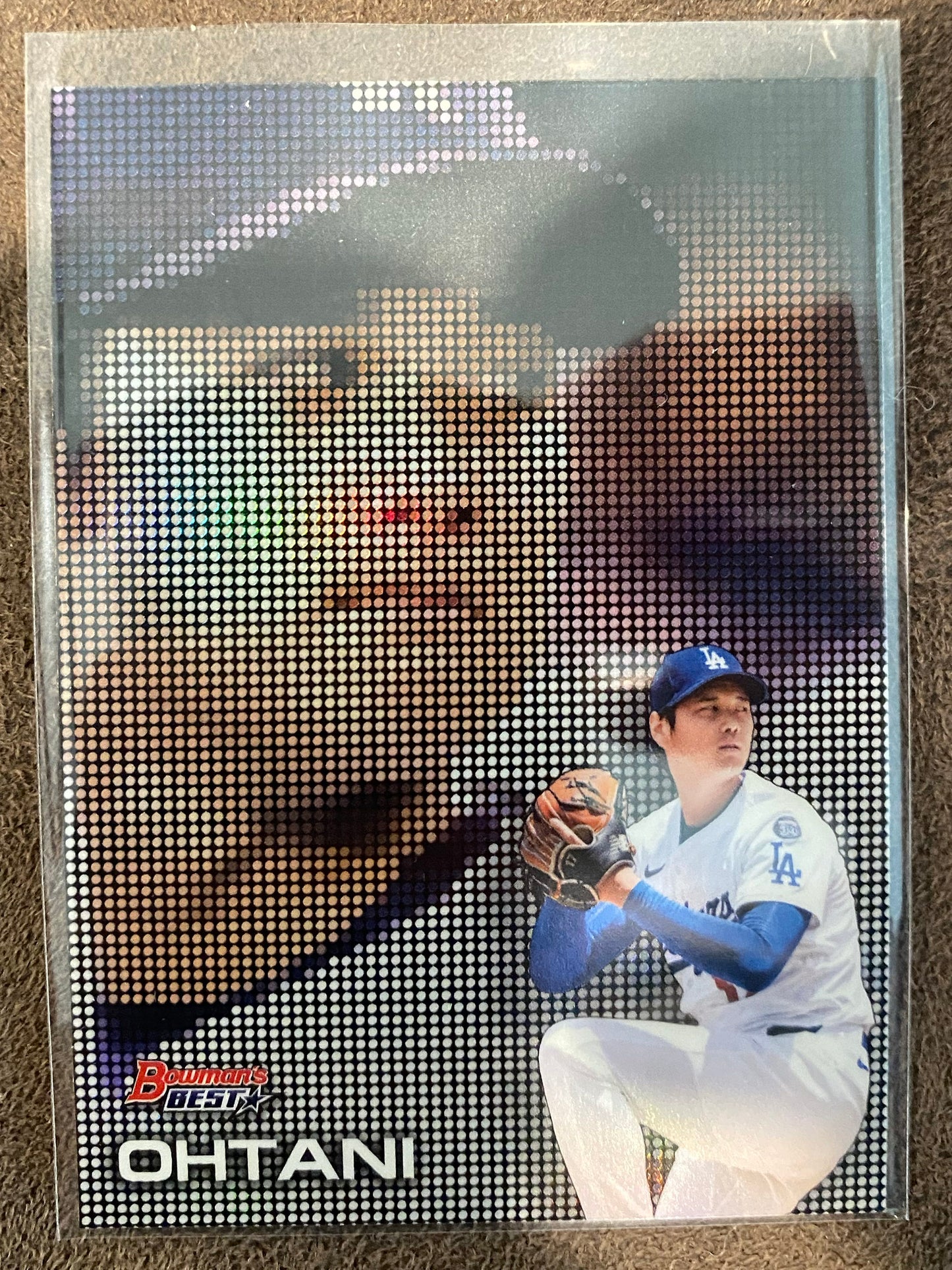 Shohei Ohtani - 2025 Bowman's Best - Pixel Portraits - Dodgers