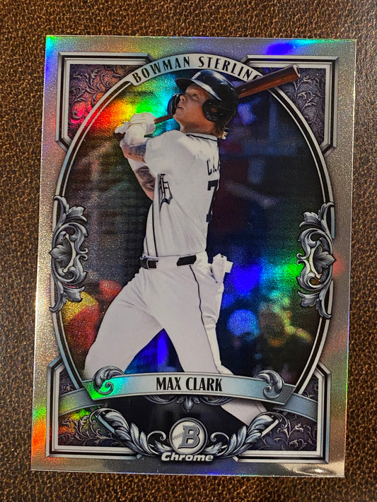 Max Clark - 2026 Bowman - Bowman Sterling Insert - Tigers