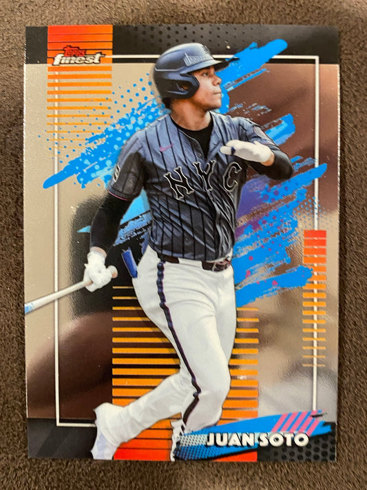 Juan Soto - 2026 Topps Finest - Uncommon Base - Mets