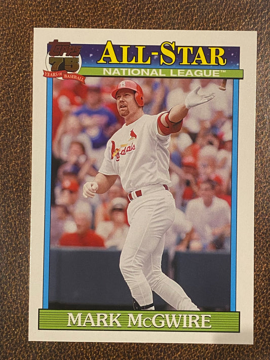 Mark McGwire - 2026 Topps Series 2 - 1991 Topps All Stars - Athletics