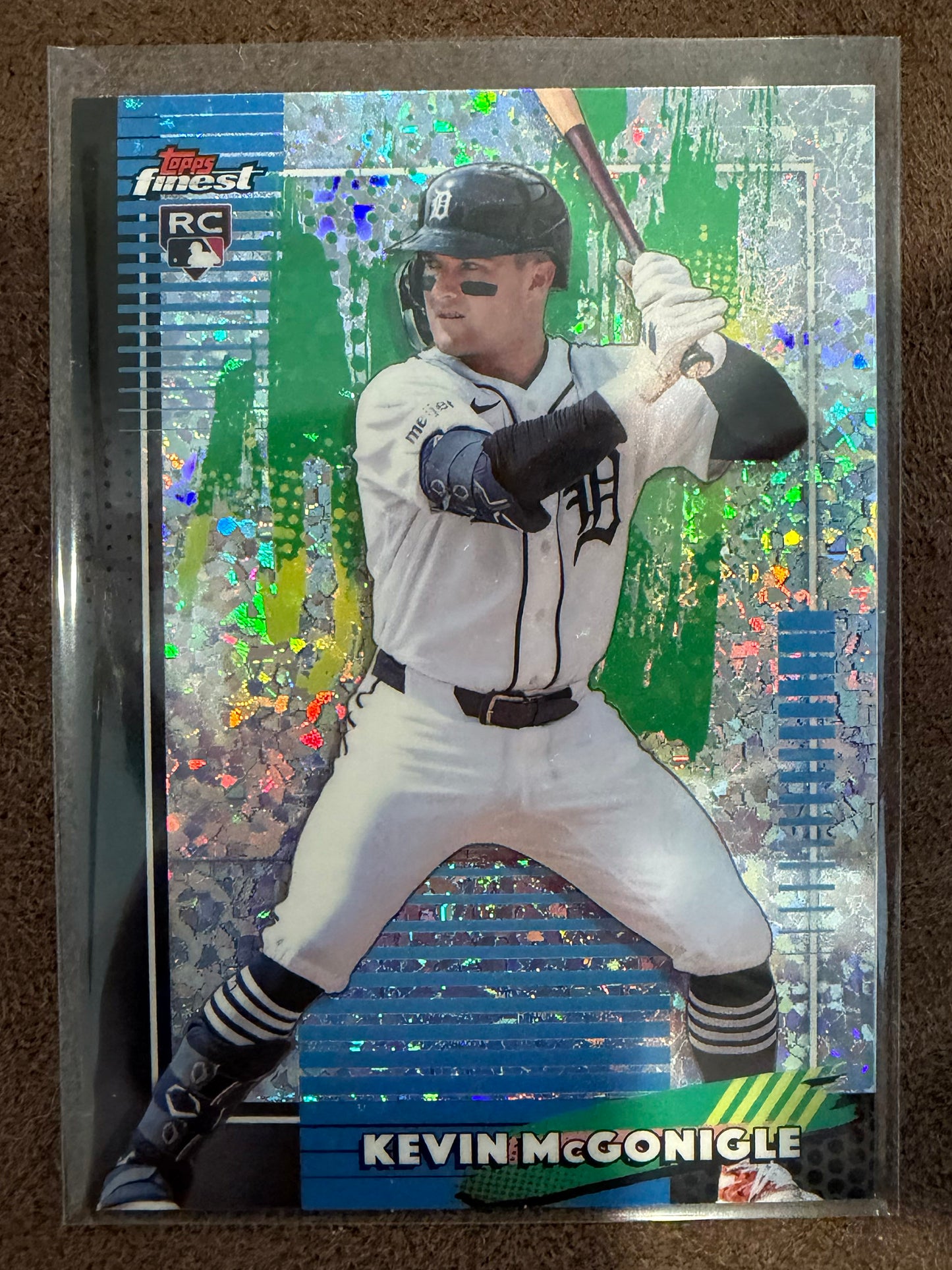 Kevin McGonigle - 2026 Topps Finest - Common Mini Diamond Rookie - Tigers