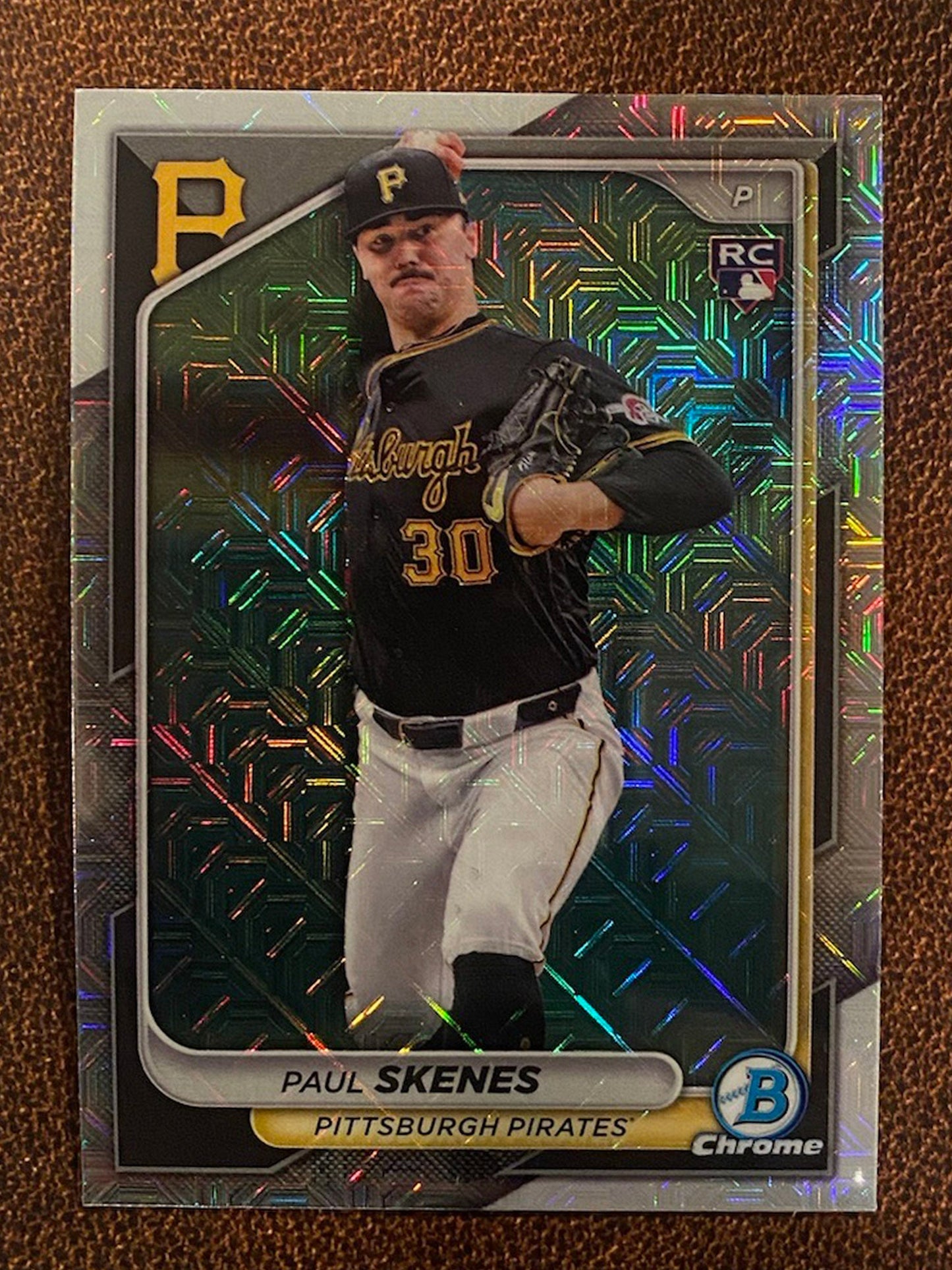 Paul Skenes - 2024 Bowman Chrome - Mojo Refractor - Pirates