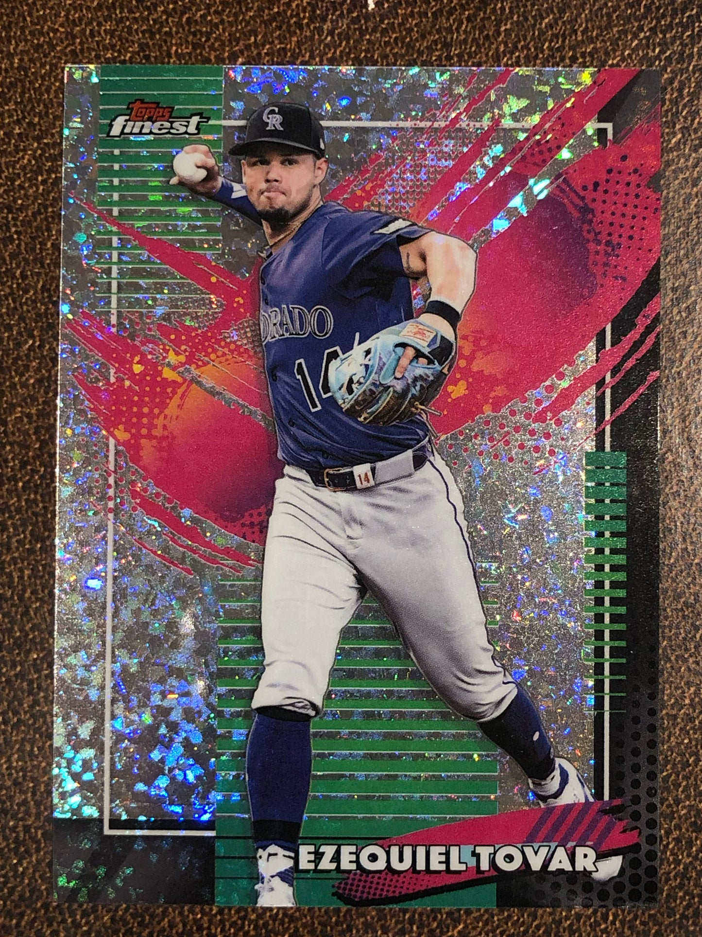 Ezequiel Tovar - 2026 Topps Finest - Rare Mini Diamond - Rockies