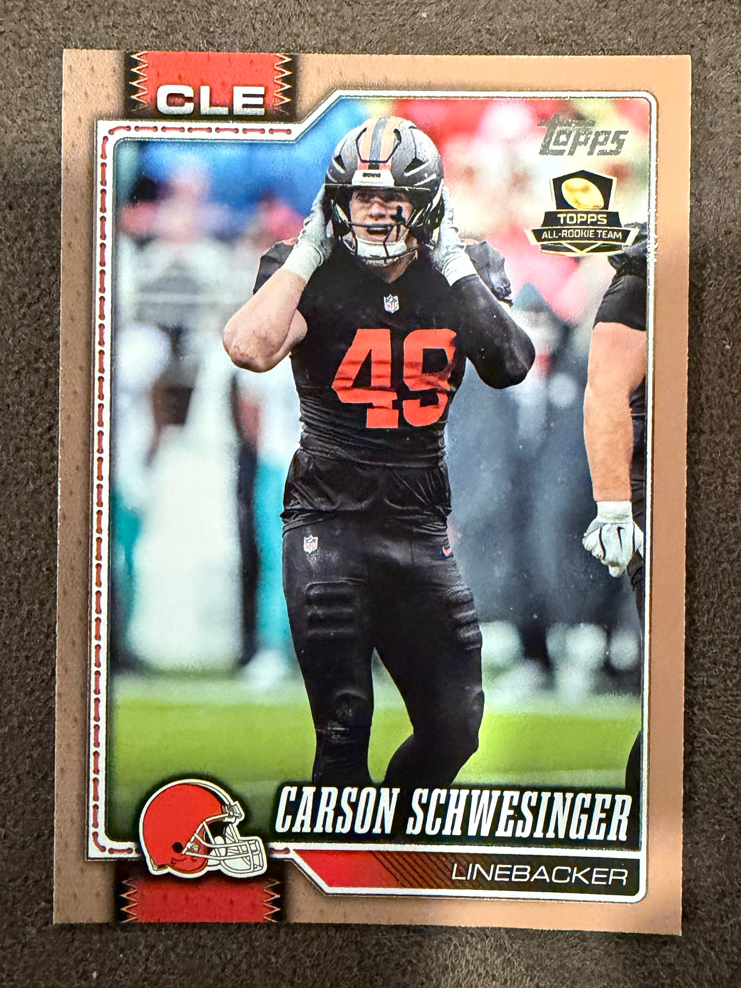 Carson Schwesinger - 2026 Topps Flagship - GOLD /2026 - Browns