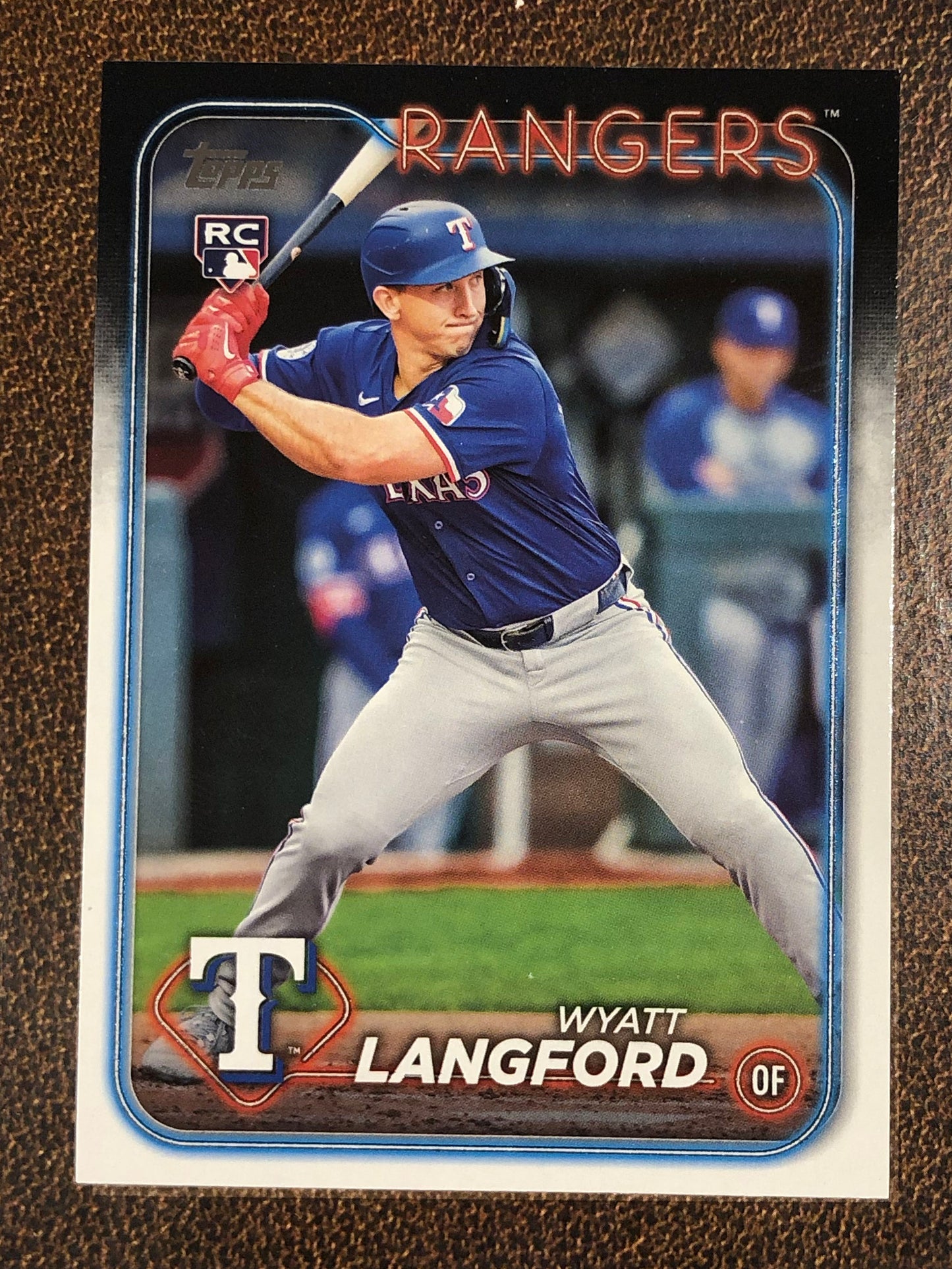 Wyatt Langford - 2024 Topps Update - Rookie Base - Rangers