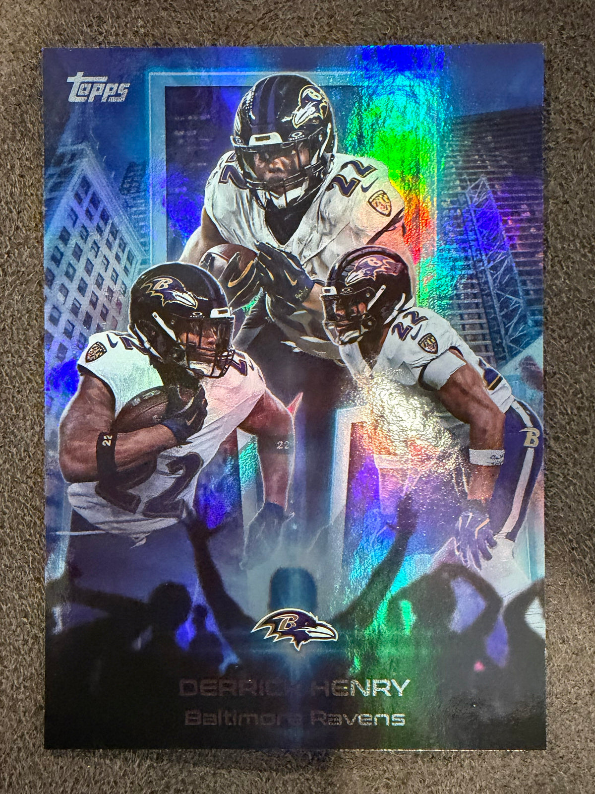Derrick Henry - 2026 Topps Flagship - Billboard Material SSP - Ravens