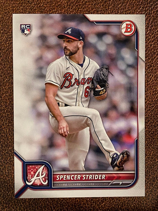 Spencer Strider - 2022 Bowman - Base Paper - Braves