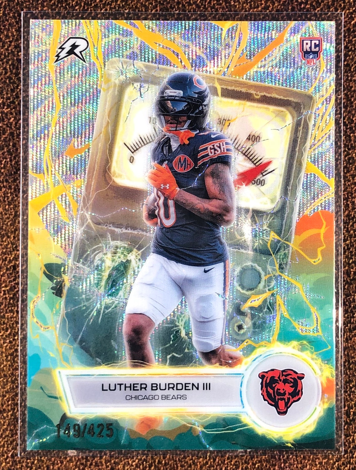 Luther Burden III - 2026 Topps Resurgence - Rookie WAVE /425 - Bears