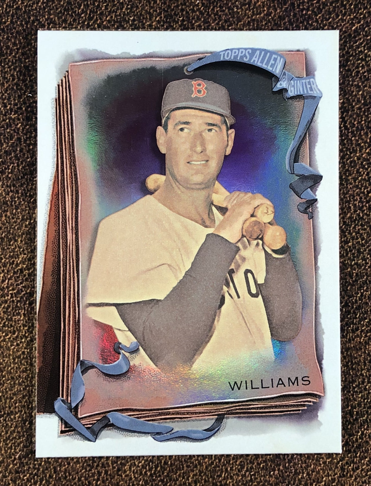 Ted Williams - 2026 Topps Allen & Ginter - Silver Portrait Foil - Red Sox